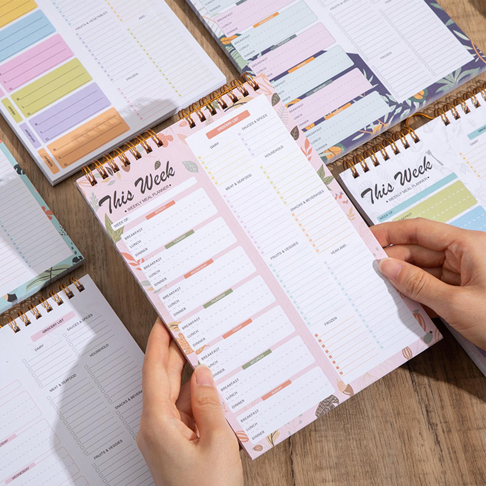 Weekly Meal Planner And Grocer - огляд і ціна Meal Plan Notepad