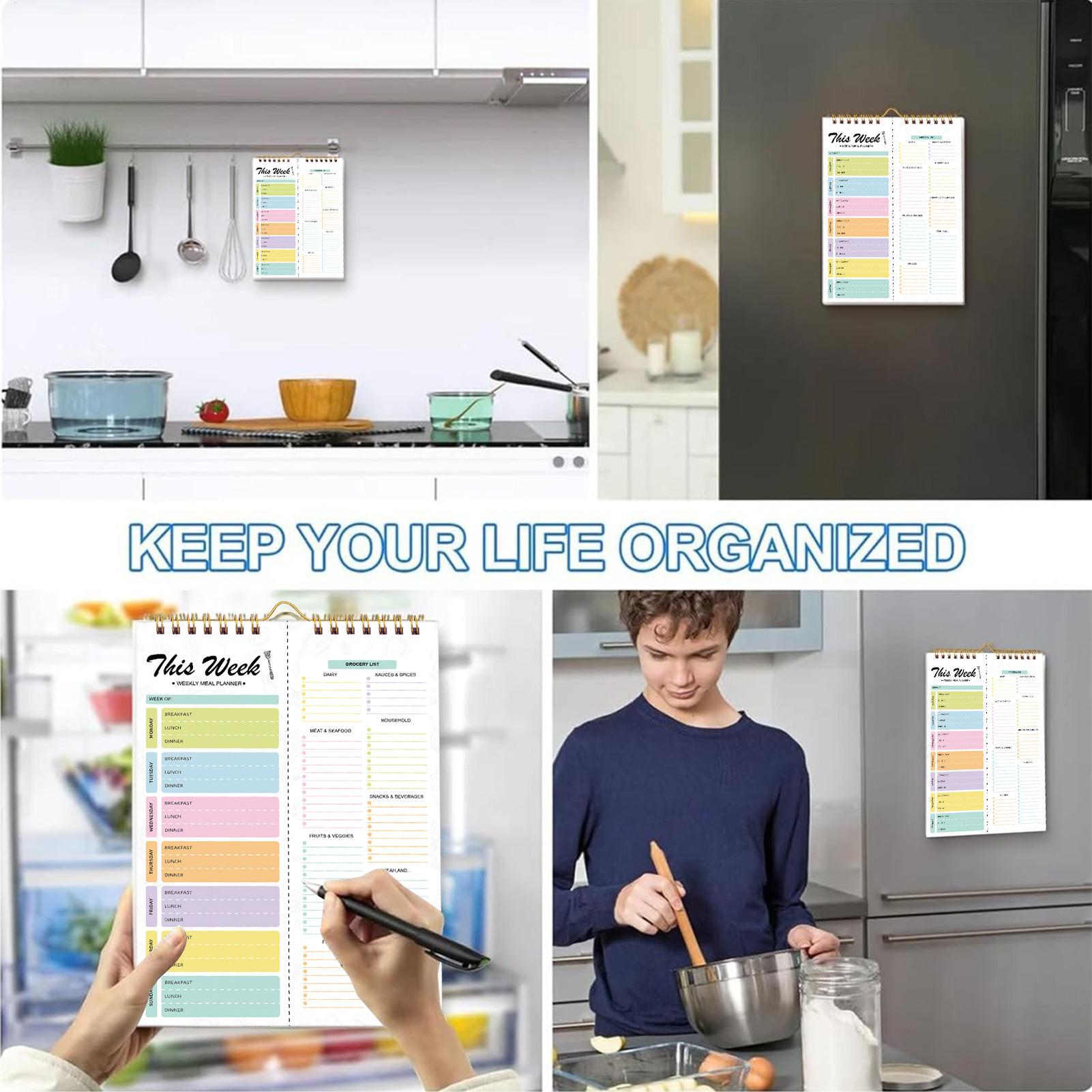 Weekly Meal Planner And Grocer - огляд і ціна Meal Plan Notepad